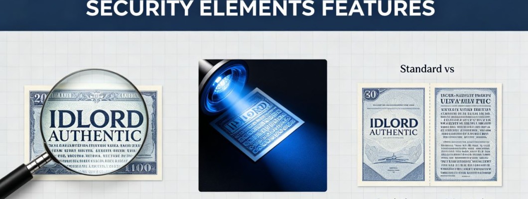 IDLORD MIRCO PRINT SECURITY ELEMENTS FEATURES