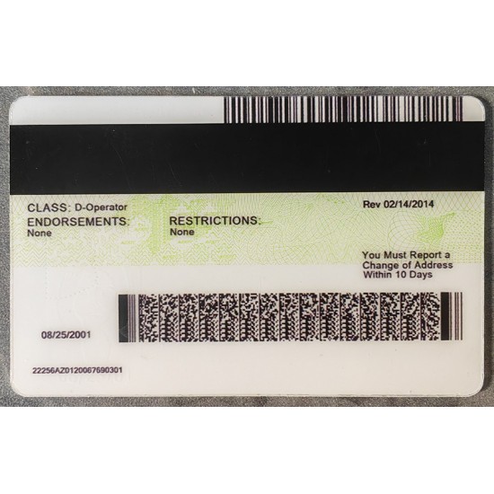 Arizona (AZ) Fake ID