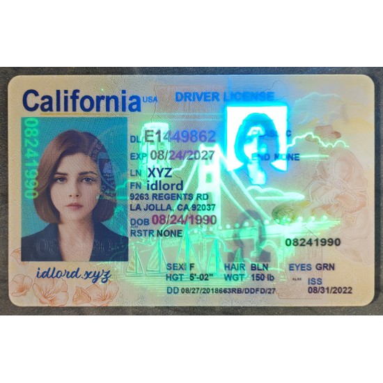 California (CA) Fake ID