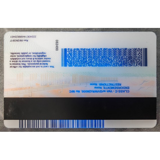 California (CA) Fake ID