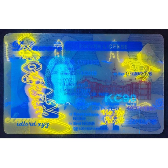 Delaware (DE) Fake ID