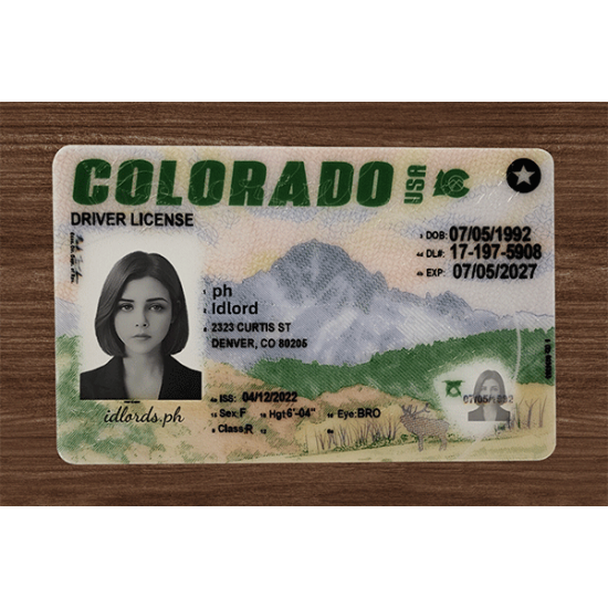 Colorado (CO) Fake ID