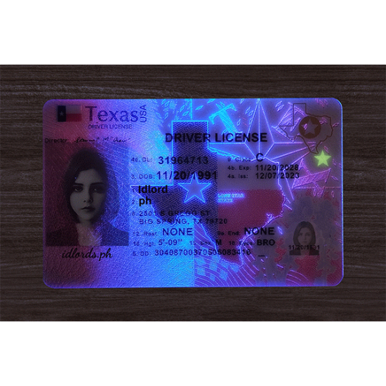 Texas (TX) Fake ID (2025 version)