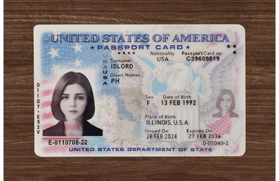 Fake Passport Card