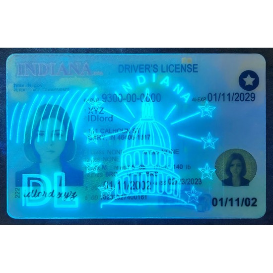 Indiana (IN) Fake ID