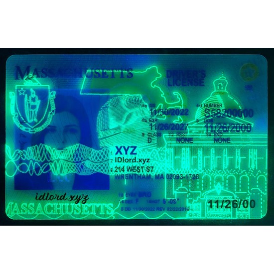 Massachusetts (MA) Fake ID