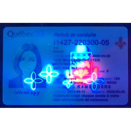 Quebec (QC) Fake ID