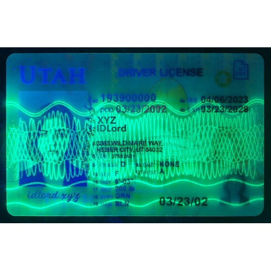 Utah (UT) Fake ID
